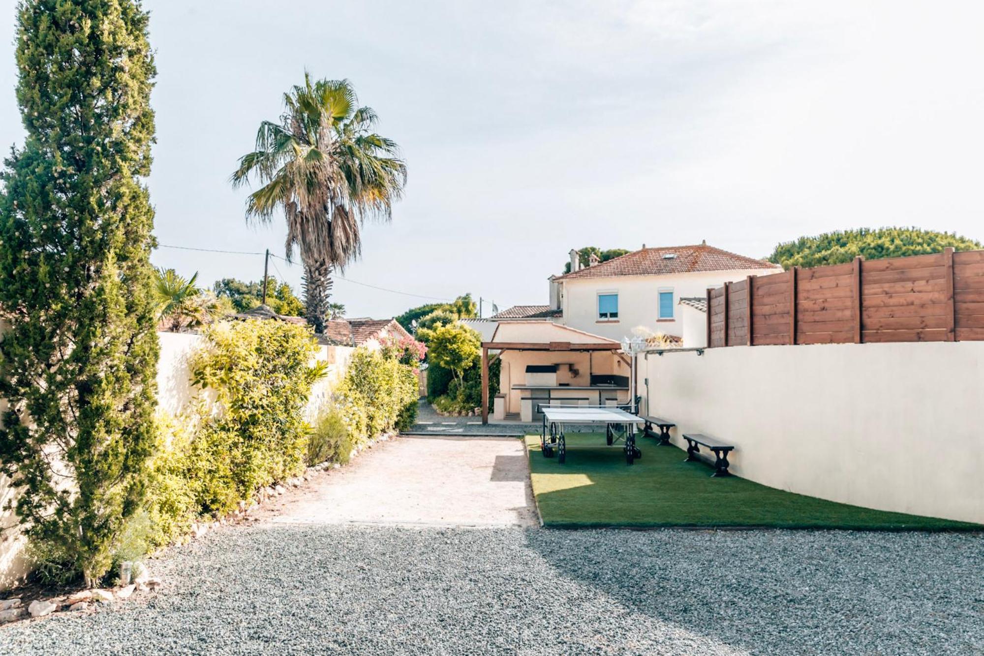 Reve D'Azur, 2 Chambres, Maison Julia En Bord De Mer A La Nartelle, Piscine Partagee, Parking & Terrasse Bbq, Wifi Et Draps Inclus Plage A Pied Sainte-Maxime Eksteriør billede