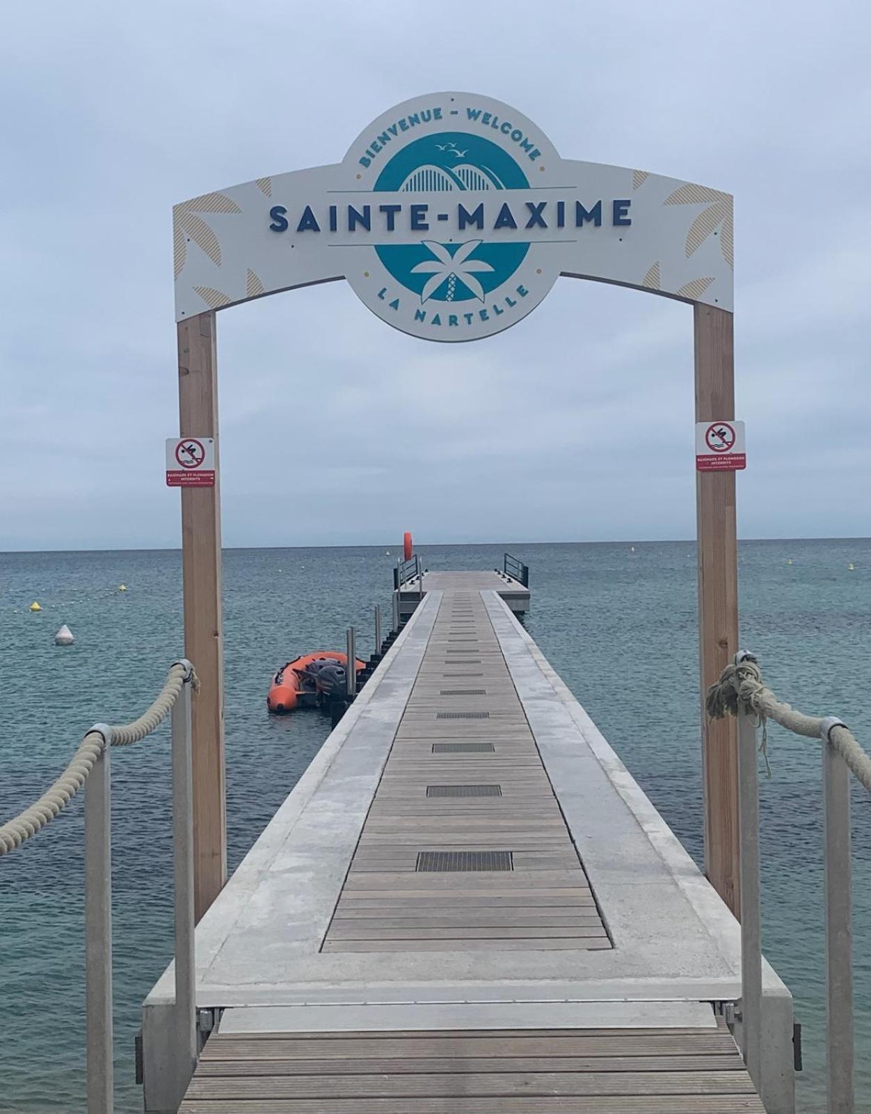 Reve D'Azur, 2 Chambres, Maison Julia En Bord De Mer A La Nartelle, Piscine Partagee, Parking & Terrasse Bbq, Wifi Et Draps Inclus Plage A Pied Sainte-Maxime Eksteriør billede